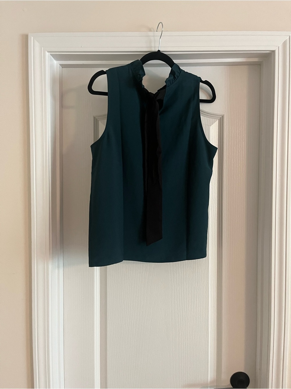 JCREW Ruffleneck bow-back top - Picture 4 of 5